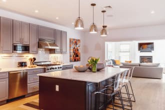 make your kitchen 3d interior design by 3ds max