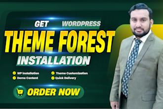 install and customize your wordpress themeforest theme