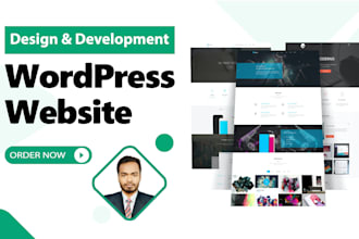 create revamp wordpress website design or ecommerce website