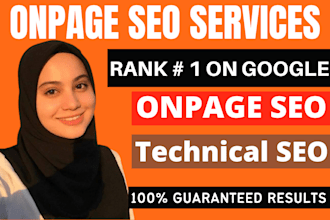 do website onpage SEO and technical optimization service of wordpress site