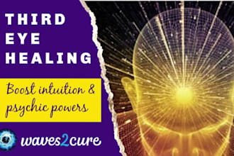 heal third eye to boost intuition using scalar waves