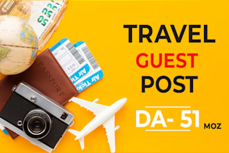 publish travel guest post with dofollow backlink da 50 plus