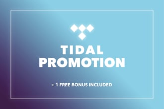 add your songs to our tidal playlist for 1 month