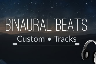 provide custom binaural beats