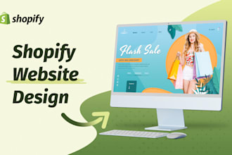build money making shopify website or professional shopify store design