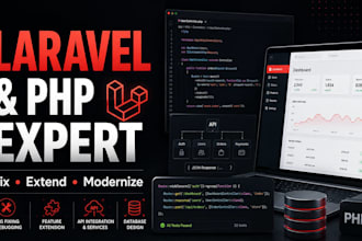 fix extend or modernize your laravel PHP web application