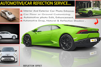 do car photo editing and automotive image background remove quickly