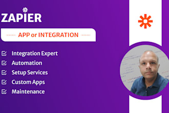 be your zapier zap expert for api integration, zapier automation