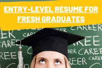 write professional entry level resume