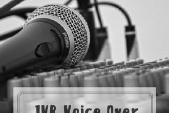 do professional IVR voiceover in hindi and indian english