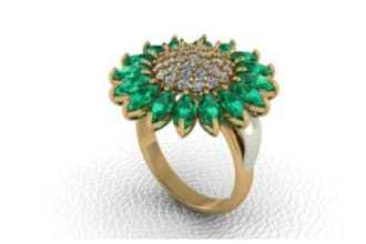 design your cad jewelry ring for 3d printing