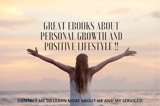 create ebooks for personal growth and positive lifestyle