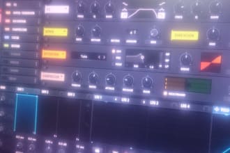 do custom sound designing in serum in any genre