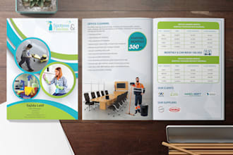 design attractive company profile