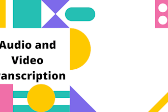 audio transcription and video transcription