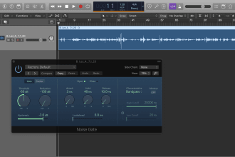 reduce noise background from your audio file