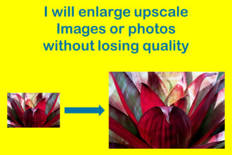 enlarge sharpen upscale enhance picture photo image without losing quality