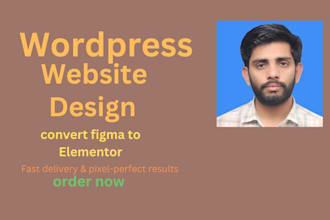 convert figma to wordpress elementor ai to wordpress website design by elementor