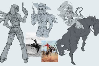 draw your original or dnd character and fanart