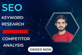 seo keyword research and competitor analysis
