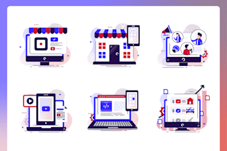 create unique website icons with animation