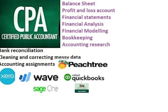do expert quickbooks, accounting, bookkeeping, financial statements