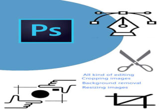 do all kind of editing cropping id names background change
