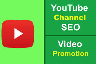 do youtube channel SEO and video promotion