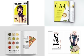 design a modern brochure and catalog