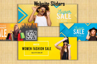 create eye catching website sliders in 24 hour