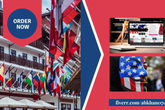 write articles on international relations and global politics