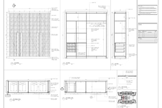 do all joinery shop drawing with perfect detail in autocad