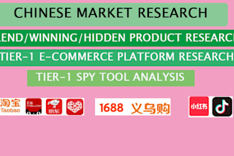 chinese tiktok red trend hunting product research