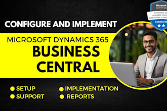 configure and implement microsoft dynamics 365 business central  dynamics nav