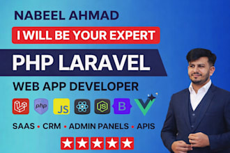 develop modern web apps and pwa with vue js,react js,laravel