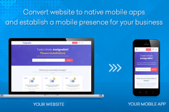 convert website to android app