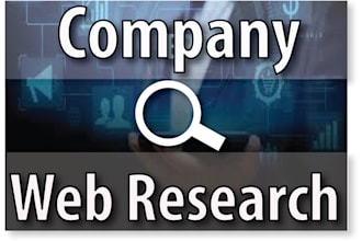do company web research to find contact, email,address