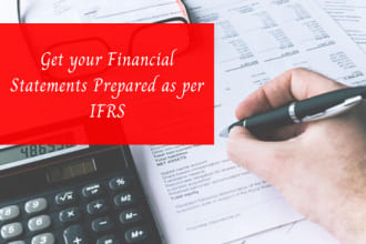 prepare your financial statements