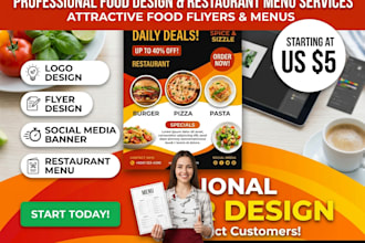 design a professional and eye catching flyer