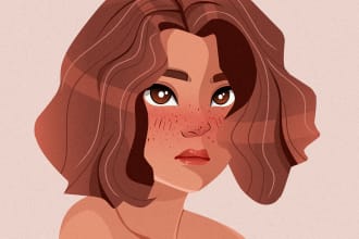 draw cute cartoon avatar from your photo