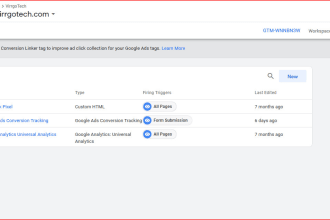 set up your google tag manager for analytics and other properties