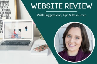 give a comprehensive website user review with suggestions