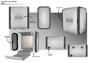 sketch a product design idea