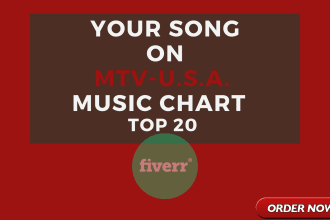 put your video on  MTV USA music charts