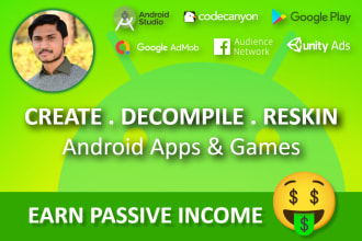 decompile, customize and reskin your android app or game