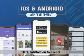 do mobile app development for ios  and android app using flutter