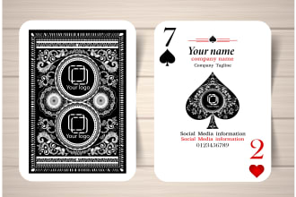 do stunning business card, visiting card with pro service