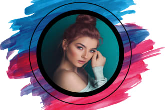 design facebook frame, instagram profile picture frame