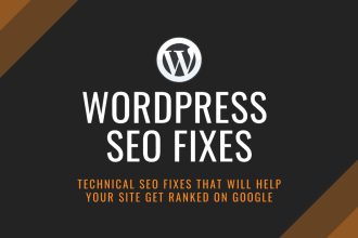 do wordpress SEO optimization for website google rankings