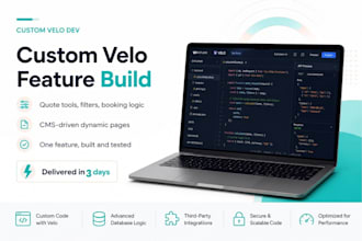 develop wix velo custom code, wix database and wix online store